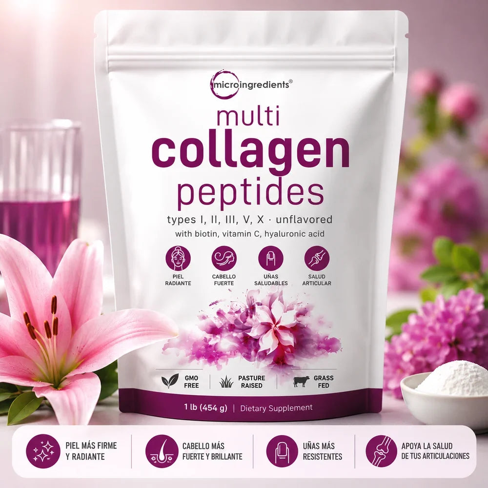 Collagen ™ Multi-Peptídico Plus Natural